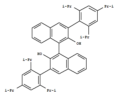 (R)-3,3′-双(2,4,6-三异丙基苯基)-1,1′-二-2-萘酚