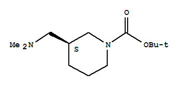 (S)-3-(二甲基氨基甲基)-N-叔丁氧羰基-哌啶