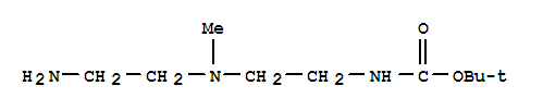 2-甲基-2-丙基{2-[(2-氨基乙基)(甲基)氨基]乙基}氨基甲酸酯