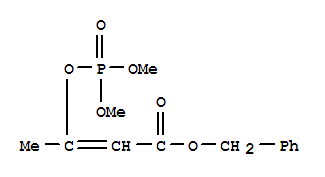 (Z)-3-二甲氧基磷酰氧基丁-2-烯酸苄酯