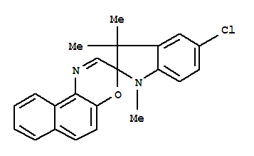 5-氯-1,3-二氢-1,3,3-三甲基螺[2H-吲哚-2,3-(3H)萘并[2,1-b](1,4)噁嗪]