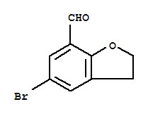 5-溴-2,3-二氢苯并[B]呋喃-7-甲醛