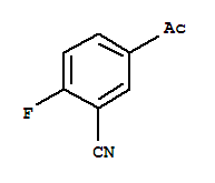 5-乙酰基-2-氟苯甲腈