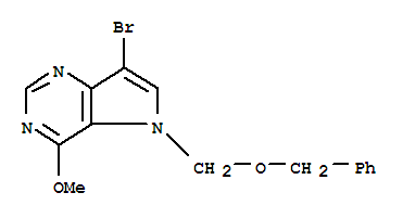 7-N-苄氧基甲基-9-溴-9-去氮-6-O-甲基次黄嘌呤