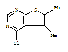 4-氯-5-甲基-6-苯基噻吩[2,3-D]嘧啶