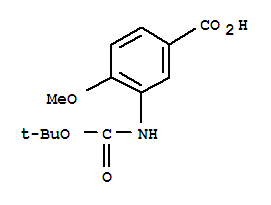BOC-3-氨基-4-甲氧基苯甲酸