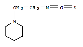 2-(1-哌啶基)乙基异硫代氰酸酯