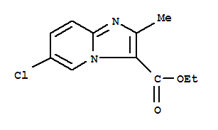 6-氯-2-甲基咪唑并[1,2-A]吡啶-3-甲酸乙酯
