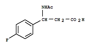 Beta-(乙酰基氨基)-4-氟苯丙酸
