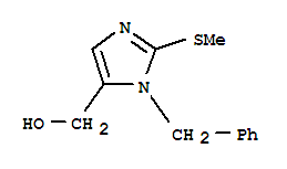 1-苄基-5-羟甲基-2-甲硫基-1H-咪唑