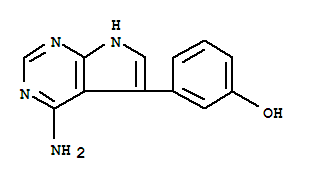 3-(4-氨基-7H-吡咯[2,3-d]-5-嘧啶)苯酚