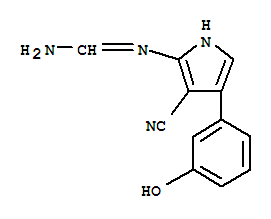 N'-(3-氰基-4-(3-羟基苯基)-1H-吡咯-2-基)甲脒