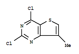 2，4-二氯-7-甲基噻吩并[3，2-D]嘧啶