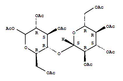 4-O-(2,3,4,6-四-O-乙酰基)-β-D-吡喃(型)葡糖基-D-吡喃(型)葡糖四乙酸酯