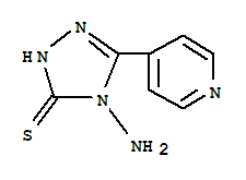 4-氨基-5-(4-吡啶基)-4H-1,2,4-三唑-3-硫醇