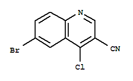 6-溴-4-氯-喹啉-3-氰基