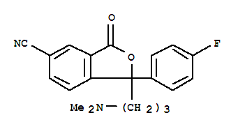 1-(3-(二甲基氨基)丙基)-1-(4-氟苯基)-3-氧代-1,3-二氢异苯并呋喃-5-腈