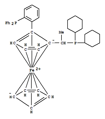 (R)-1-{(RP)-2-[2-(二苯基膦)苯基]二茂铁基}乙基二环己基膦