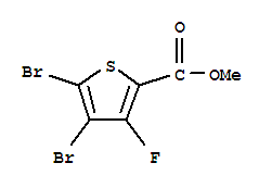 4,5-二溴-3-氟-2-噻吩甲酸甲酯