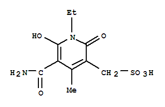 2-氧代-3-氨基甲酰基-4-甲基-5-磺甲基-6-羟基-N-乙基吡啶