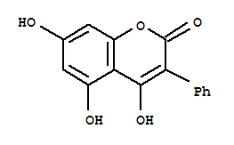 4,5,7-三羟基-3-苯基香豆素