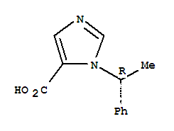 1-[(1R)-1-苯基乙基]-1H-咪唑-5-羧酸