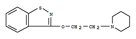 3-[2-(哌啶-1-基)乙氧基]-1,2-苯并异噻唑