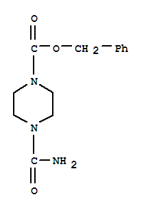 4-氨基甲酰苄基1-哌嗪羧酸酯