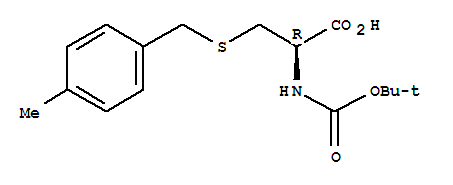 N-叔丁氧羰基-S-(4-甲基苄基)-L-半胱氨酸