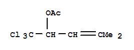 4-甲基-1-(1,1,1-三氯甲基)丁-2-烯基乙酸酯