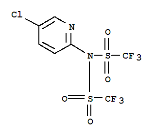 2-[N,N-双(三氟甲烷烷磺酰)氨基]-5-氯吡啶
