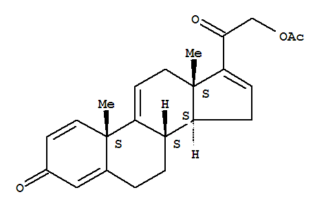 21-羟基孕甾-1,4,9(11),16-四烯-3,20-二酮-21-醋酸酯