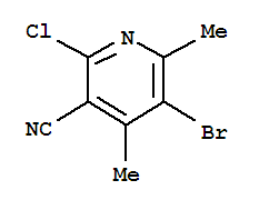 5-溴-2-氯-4,6-二甲基尼古丁腈 281630