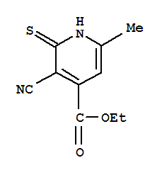3-氰基-2-巯基-6-甲基吡啶-4-甲酸乙酯