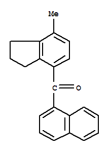 7-甲基茚满-4-基1-萘基甲酮
