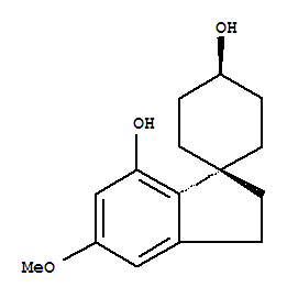 alpha-Cannabispiranol; 反式-2',3'-二氢-5'-甲氧基螺[环己烷-1,1'-[1H]茚]-4,7'-二醇