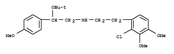 2-氯-N-[2-(1,1-二甲基乙氧基)-2-(4-甲氧基苯基)乙基]-3,4-二甲氧基-苯乙胺