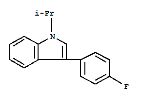 3-(4-氟苯基)-1异丙基-1H-吲哚