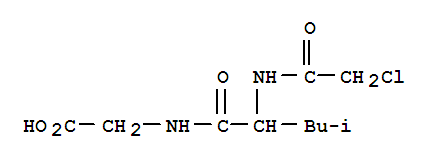 N-[N-(氯乙酰基)-DL-亮氨酰基]甘氨酸