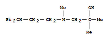2,N-二甲基-N-(3,3-二苯基丙基)-1-氨基-2-丙醇