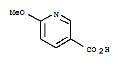 6-甲氧基烟酸; 6-甲氧基吡啶-3-羧酸
