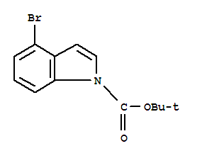 4-溴吲哚-1-羧基 酸 叔-丁基 酯
