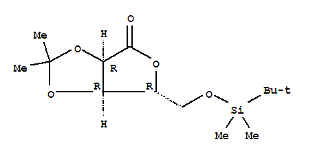 5-O-(叔丁基二甲基甲硅烷基)-2,3-O-异亚丙基-D-核酸γ-内酯