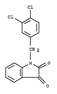 1-(3,4-二氯苄基)吲哚啉-2,3-二酮