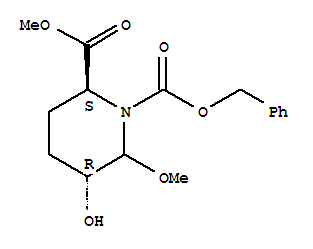 (2s,5r)-1-cbz-5-羟基-6-甲氧基哌啶甲酸甲酯