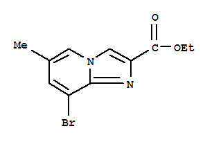 8-溴-6-甲基咪唑并[1,2-a]吡啶-2-羧酸乙酯