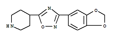 5-[5-(哌啶-4-基)-1,2,4-噁二唑-3-基]-1,3-苯并二氧代