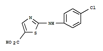2-((4-氯苯基)氨基)噻唑-5-羧酸