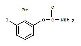 2-溴-3-碘-N,N-二乙基氨基甲酸苯酯