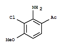 1-(2-氨基-3-氯-4-甲氧基苯基)乙酮